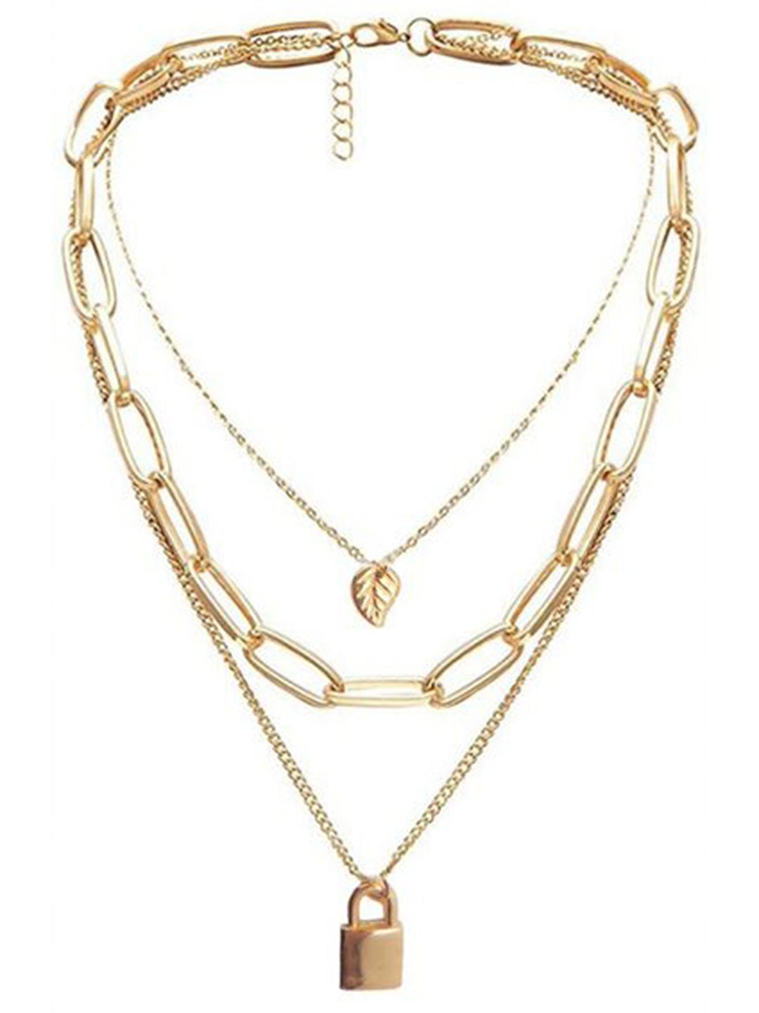 Gold Plated Stylish Necklace