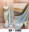 Elegant Solid Dola Silk Sarees