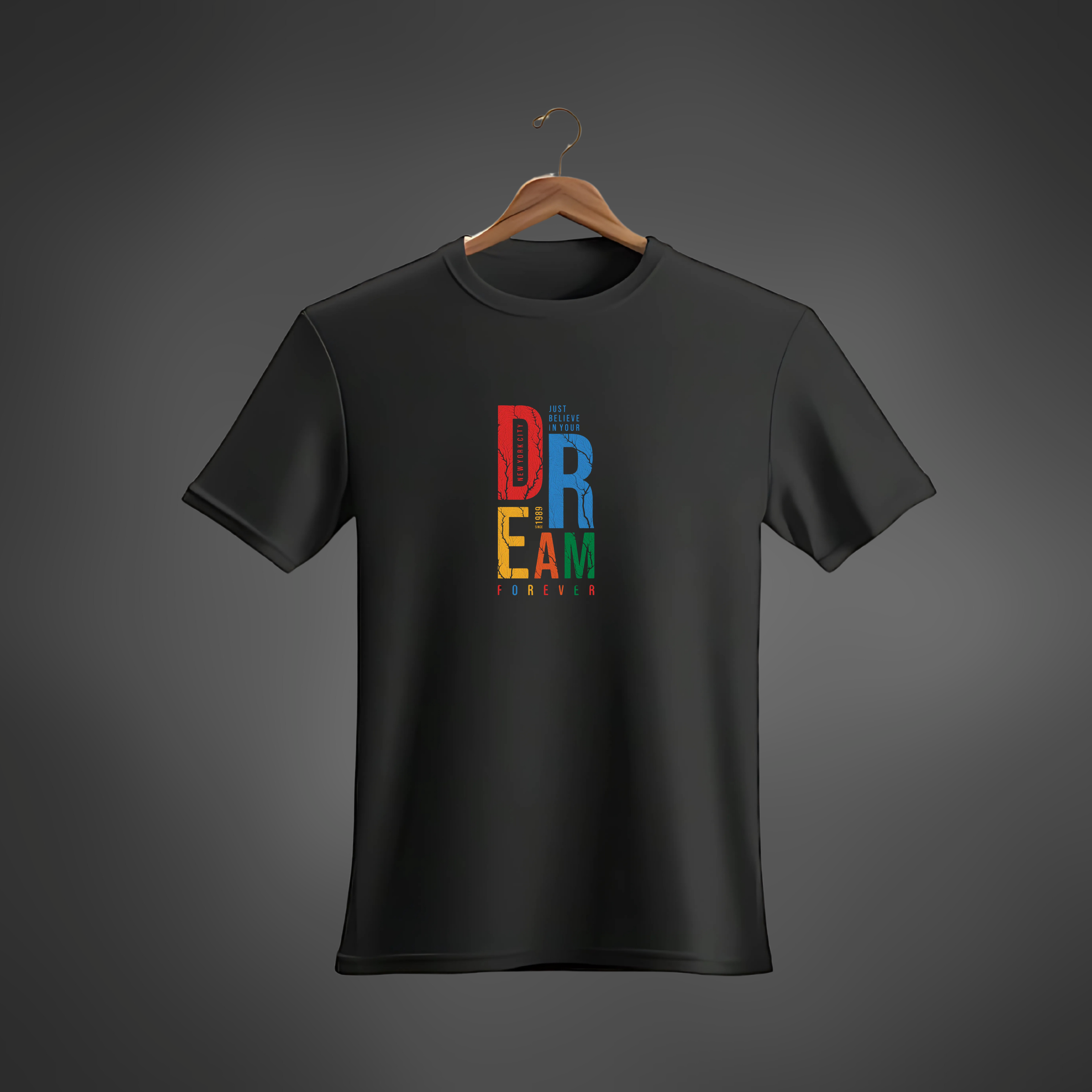 Dream Forever Graphic T-Shirt – Motivational Streetwear Tee